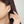 FE2680 925 Sterling Silver Double Row Zirconia Stud Earrings