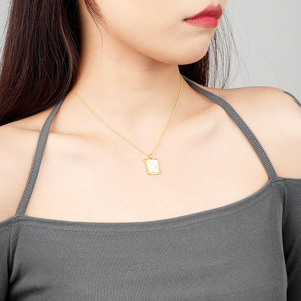 FX1114 925 Sterling Silver Zodiac Capricorn Pendant Necklace