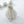 FE2652 925 Sterliang Silver Vintage Lion Long Rice Pearl Dangle Stud Earring
