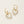 FE2373 925 Sterling Silver Cubic Zirconia Heart Dangle Hoop Earrings
