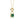 FX1035 Malachite Lock Toggle Pendant Necklaces