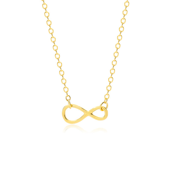 FX1067 925 Sterling Silver Infinity Necklace
