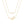 FX1049 925 Sterling Silver Geometry Sparkle Cubic Zirconia Necklaces