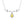 FX1224 925 Sterling Silver Buckhorn Teardrop Pendant Necklace