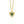 FX0996 925 Sterling Silver Vintage Emerald Heart Necklace