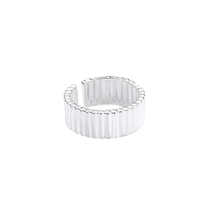 FJ0916 925 Sterling Silver Band Ring