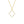 FX1080 925 Sterling Silver Zircon Openwork Clover Necklace