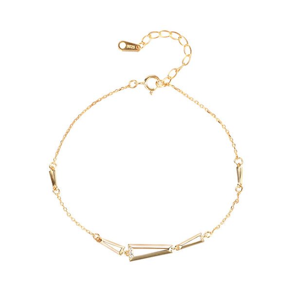 FS0334 925 Sterling Silve Geometric Creative Bracelet