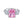 FJ1042 925 Sterling Silver Baguette Pink Ice Cut Zirconia Ring