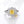 FJ1035 925 Sterling Silver Luxury Cubic Zirconia Flower Adjustable Rings