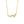 FX1059 925 Sterling Silver Bezel Zirconia Quintet Clavicle Necklace