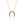 FX1015 925 Sterling Silver Rainbow CZ Crescent Horns Pendant Necklaces