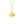 FX0975 925 Sterling Silver Vintage Scalloped Shell Gold Pendant Necklace