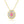 FX1217_D 925 Sterling Silver Hollowed CZ Necklace