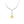 FX1216 925 Sterling Silver Y Shape Pendant Necklace