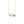 FX1063 925 Sterling Silver Geometry Baguette Marquise Necklaces