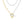 FX1149 925 Sterling Silver Double Color Toggle Chain Necklace
