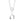 FX0971 925 Sterling Silver Arch Circle Round Layered Pendant Neckalces
