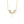 FX1082 925 Sterling Silver Zirconia Angel Wings Necklace