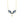 FX1008 925 Sterling Silver Zirconia Angel Wings Necklaces