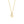 FX0967 925 Sterling Silver Gold Waterdrop Teardrop Pendant Necklaces