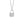 FX1036 925 Sterling Silver Engraved "Love You " Lock Pendant Necklace