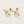 FE2342 925 Sterling Silver Cubic Zirconia Cross Stud Earrings