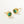 FE2308 925 Sterling Silver Minimalist Cubic Zirconia Stud Earrings