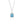 FX1208_C 925 Sterling Silver Cubic Diamond Necklace