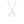 FX0961 925 Sterling Silver Moon Crescent Horns Pendant Necklaces