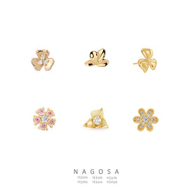Minimalist Flower Studs Earrings