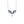 FX1008 925 Sterling Silver Zirconia Angel Wings Necklaces