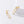 FE2698 925 Sterling Silver Long Paperclip Zirconia Stud Earrings