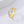 FJ1115 925 Sterling Silver Cross Paved Zirconia Ring