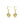 FE2510 925 Sterling Silver Boa Dangle Stud Earring