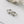 FE2552 925 Sterling Silver Dainty Cross CZ Stone Hoop Earring