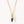 VFD0489 Black Agate Fearless Pendant Charm