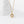 FX1019 925 Sterling Silver White Pearl Irregular Pendant Necklaces