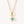 VFD0490 Turquoise Northern Star Diy Necklace Charm Pendants