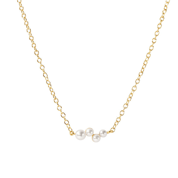 VFX0134 Quartet Shell Pearl Women Necklace