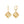 FE2362 925 Sterling Silver Geometry Twisted Rhombus Earrings