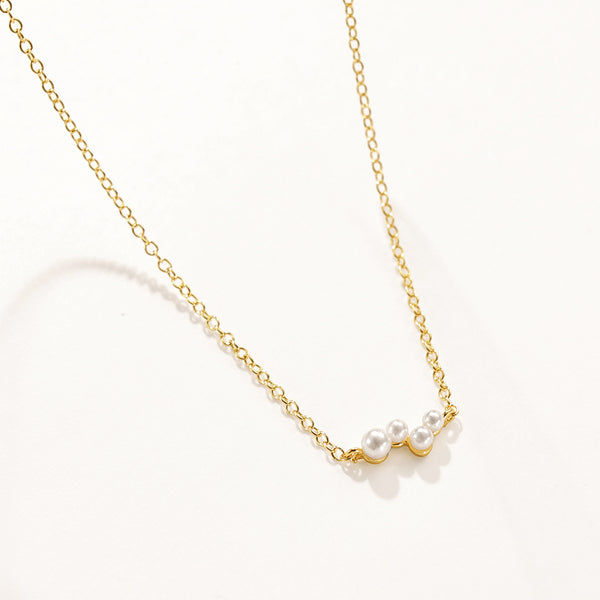 VFX0134 Quartet Shell Pearl Women Necklace