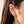 FE2328 925 Sterling Silver Pave Cubic Zirconia Spike Hoop Earrings