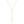 VFX0303 Lariat Zirconia Necklace