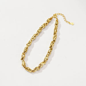 PB0098 Irregular Gold Beaed Bracelet