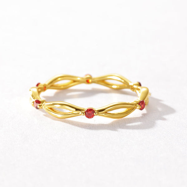 VFJ0201 Minimalist Birthstone Women Ring