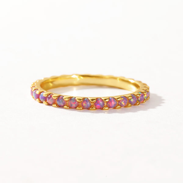 VFJ0234 Purple Gradient Opal Ring