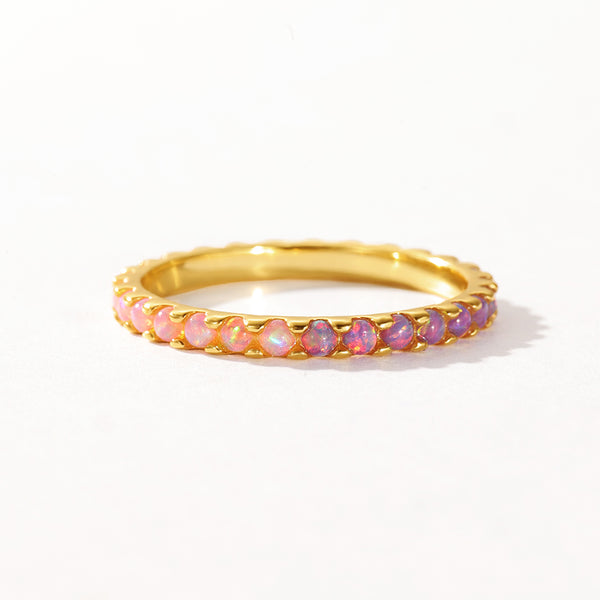 VFJ0234 Purple Gradient Opal Ring