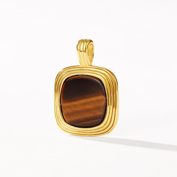 VFD0660 Tiger's Eye Pendant Charm