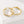FE2050 Brass CZ Geometric Hexagon Hug Hoop Earrings